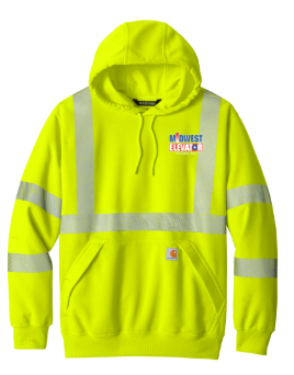Carhartt ANSI 107 Class 3 Hooded Sweatshirt CT104987 - Midwest Elevator