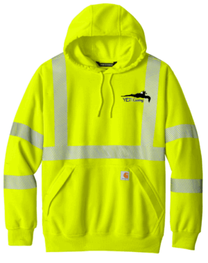 Carhartt ANSI 107 Class 3 Hooded Sweatshirt CT104987 - Yeti Gaming