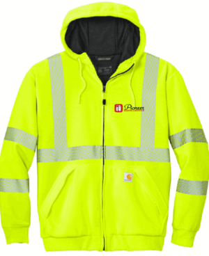 Carhartt ANSI 107 Class 3 Lined Full-Zip Sweatshirt - CT104988 - Pioneer Industrial