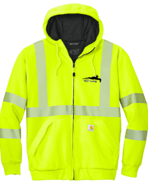 Carhartt ANSI 107 Class 3 Lined Full-Zip Sweatshirt - CT104988 - Yeti Gaming