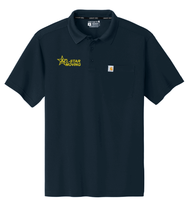 Carhartt Force Snag-Resistant Pocket Polo - CT106880 - AllStar Moving