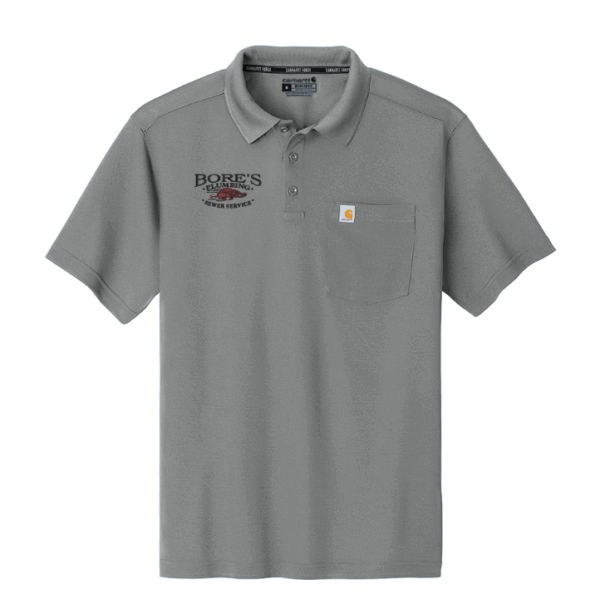Carhartt Force Snag-Resistant Pocket Polo - CT106880 - Bores Plumbing