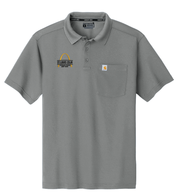 Carhartt Force Snag-Resistant Pocket Polo - CT106880 - STL CDJR