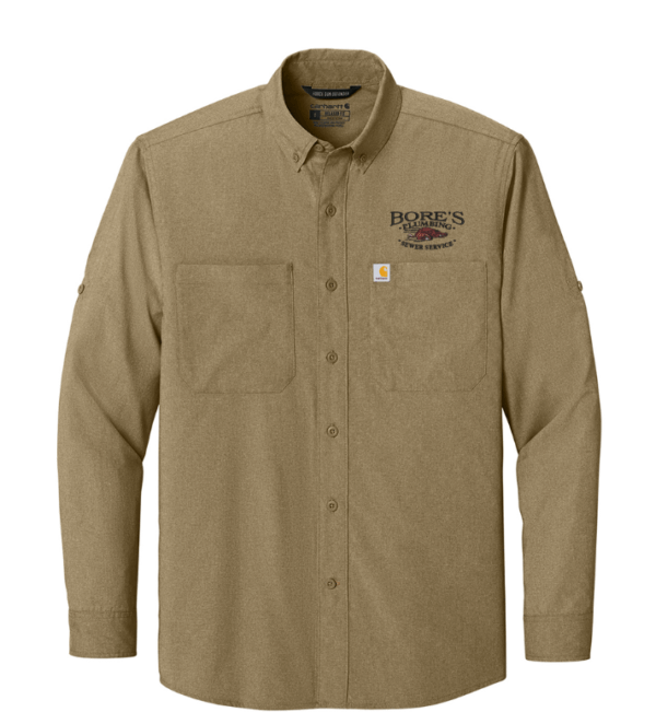 Carhartt Force Sun Defender Long Sleeve Shirt - CT107106 - Bores Plumbing