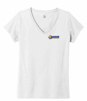 District Women's The Concert Tee V-Neck - DT5002 - Mechanical Climate Solutions