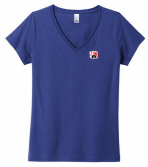 District Women's The Concert Tee V-Neck - DT5002 - Miniature Market