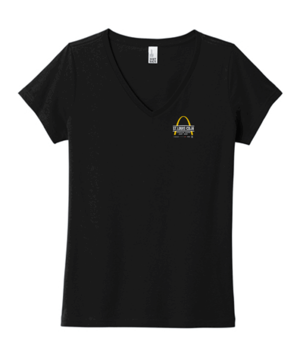 District Women's The Concert Tee V-Neck - DT5002 - STL CDJR