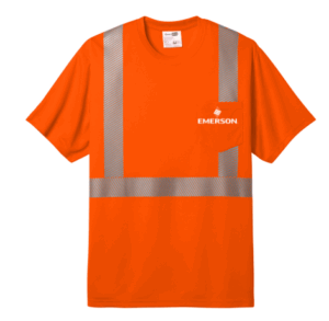 CornerStone ANSI 107 Class 2 Segmented Tape Tee CS204 - Emerson