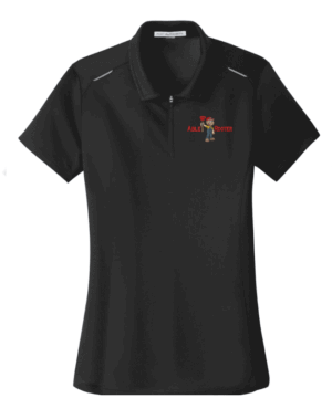 Port Authority Women's Pinpoint Mesh Zip Polo - L580 - Able Rooter
