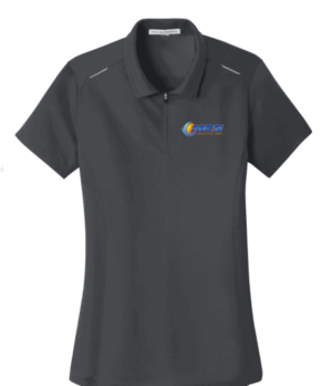Port Authority Women's Pinpoint Mesh Zip Polo - L580 - Mechanical Climate Solutions