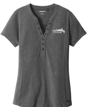 OGIO Women's Tread Henley - LOG136 - Yeti Gaming