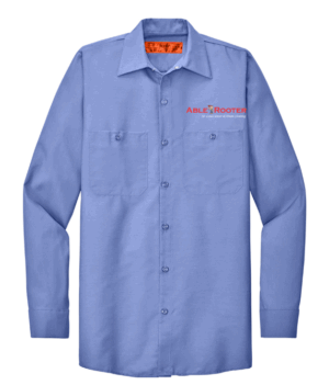 Red Kap Long Sleeve Industrial Work Shirt - SP14 - Able Rooter