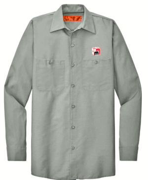 Red Kap Long Sleeve Industrial Work Shirt - SP14 - Miniature Market
