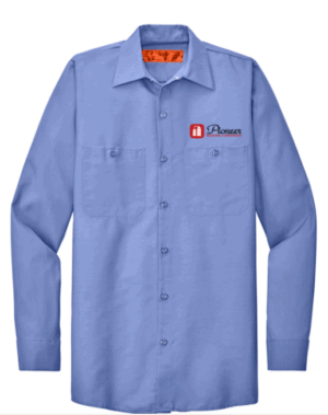 Red Kap Long Sleeve Industrial Work Shirt - SP14 - Pioneer Industrial