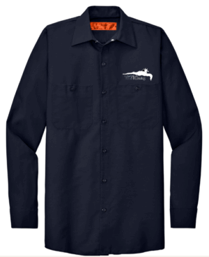 Red Kap Long Sleeve Industrial Work Shirt - SP14 - Yeti Gaming