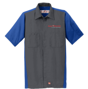 Red Kap Short Sleeve Ripstop Crew Shirt - SY20 - Able Rooter
