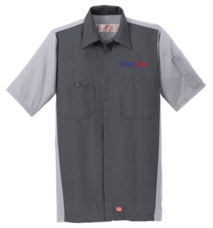 Red Kap Short Sleeve Ripstop Crew Shirt - SY20 - Ameritops