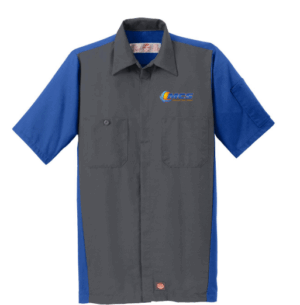 Red Kap Short Sleeve Ripstop Crew Shirt - SY20 - Mechanical Climate Solutions