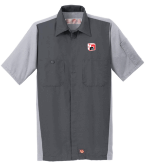 Red Kap Short Sleeve Ripstop Crew Shirt - SY20 - Miniature Market