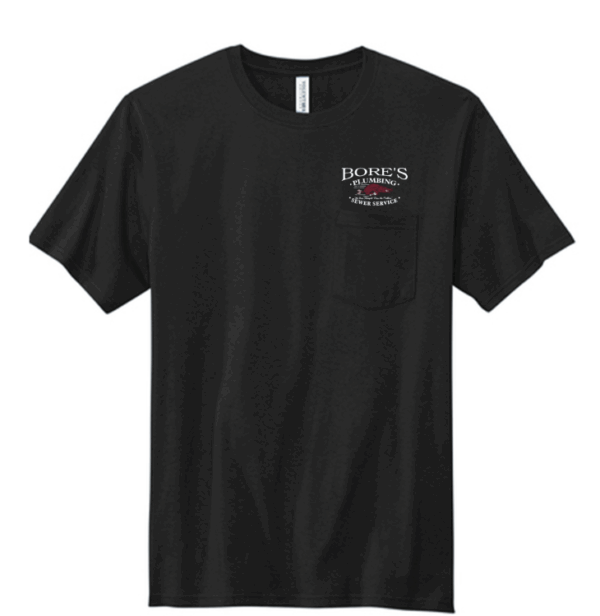 Volunteer Knitwear All-American Pocket Tee - VL100P - Bores Plumbing