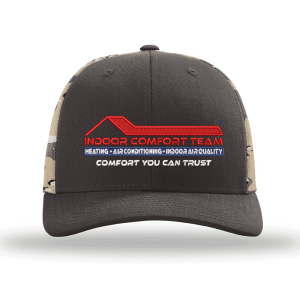 PRINTED MESH TRUCKER - 112PM - Indoor Comfort Team
