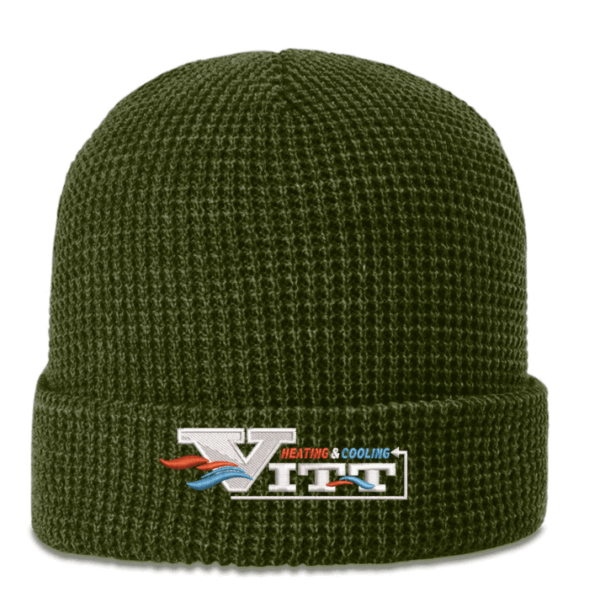 WAFFLE KNIT BEANIE WITH CUFF - 146 - VITT