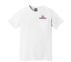 COMFORT COLORS  Heavyweight Ring Spun Pocket Tee - 6030 - Goedecke