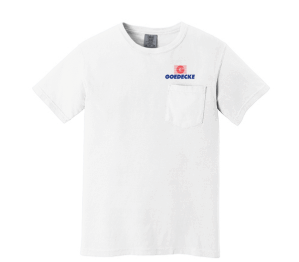 COMFORT COLORS  Heavyweight Ring Spun Pocket Tee - 6030 - Goedecke