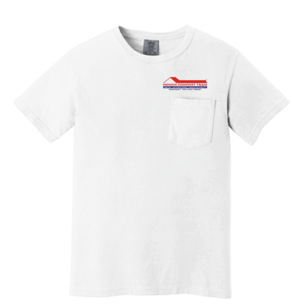 COMFORT COLORS  Heavyweight Ring Spun Pocket Tee - 6030 - Indoor Comfort Team