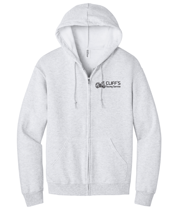Jerzees - NuBlend Full-Zip Hooded Sweatshirt - 993M - Cliffs Towing Services