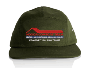 FINN FIVE PANEL CAP, ONE SIZE - AS-1103 - Indoor Comfort Team