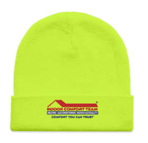 CUFF SAFETY BEANIE SAFETY, ONE SIZE - AS-1107F - Indoor Comfort Team