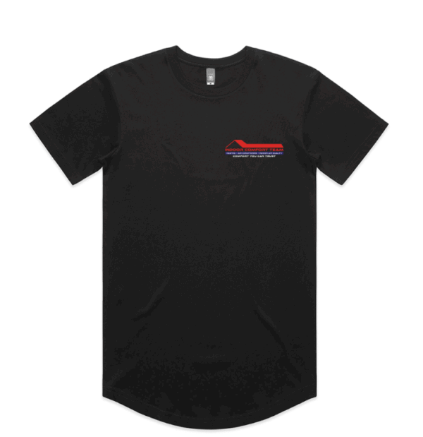 STAPLE CURVE TEE - AS-5076 - Indoor Comfort Team