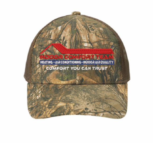 Port Authority Structured Camouflage Mesh Back Cap - C930 - Indoor Comfort Team