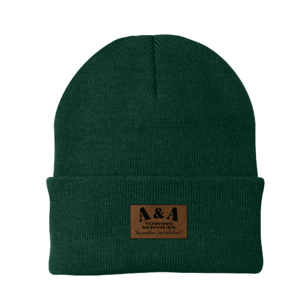 Port & Company Fleece-Lined Knit Cap - CP90L - A & A Towing Service