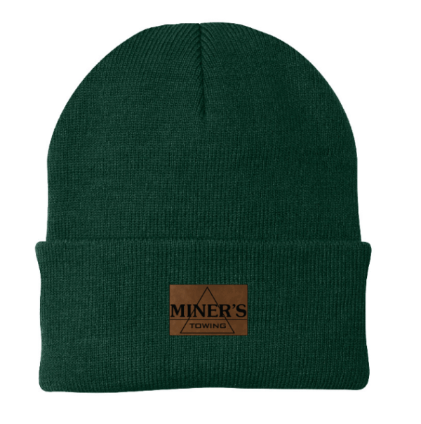 Port & Company Fleece-Lined Knit Cap - CP90L - Miner's Towing