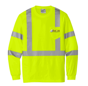 CornerStone  ANSI 107 Class 3 Mesh Long Sleeve Tee - CS203 - Antons Plumbing