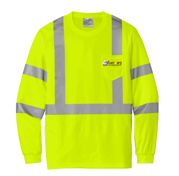 CornerStone  ANSI 107 Class 3 Mesh Long Sleeve Tee - CS203 - Antons Plumbing
