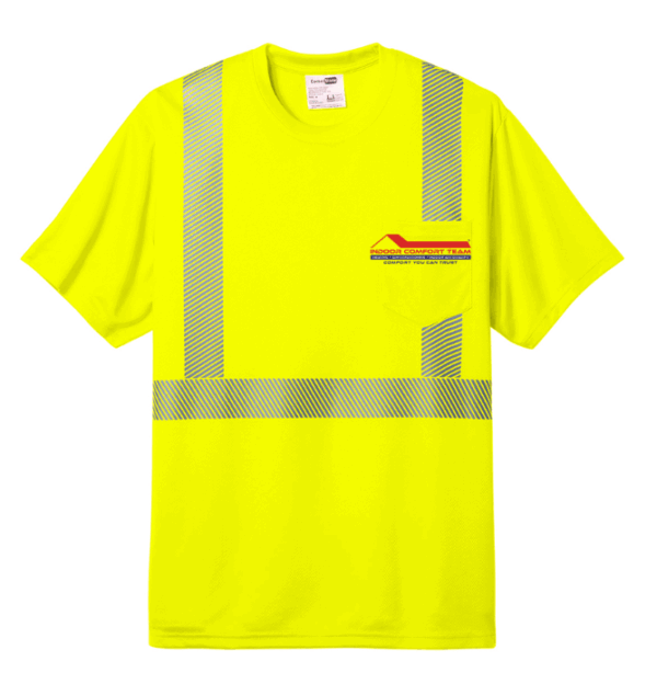 CornerStone ANSI 107 Class 2 Segmented Tape Tee CS204 - Indoor Comfort Team