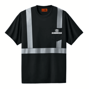 CornerStone Enhanced Visibility Segmented Tape Tee - CS206 - Goedecke
