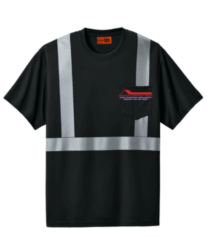 CornerStone Enhanced Visibility Segmented Tape Tee - CS206 - Indoor Comfort Team