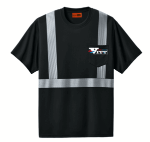 CornerStone Enhanced Visibility Segmented Tape Tee - CS206 - VITT