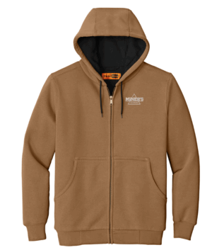 CornerStone - Heavyweight Full-Zip Hooded Sweatshirt with Thermal Lining - CS620 - Miner's Towing