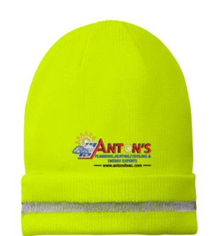 Enhanced Visibility Beanie with Reflective Stripe - CS800 - Antons Plumbing