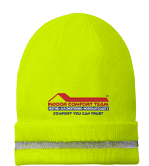 Enhanced Visibility Beanie with Reflective Stripe - CS800 - Indoor Comfort Team