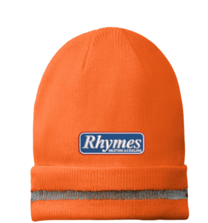 Enhanced Visibility Beanie with Reflective Stripe - CS800 - Rhymes