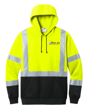 CornerStone ANSI 107 Class 3 Heavy-Duty Fleece Pullover Hoodie - CSF301 - Antons Plumbing