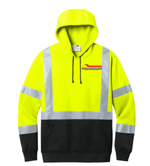 CornerStone ANSI 107 Class 3 Heavy-Duty Fleece Pullover Hoodie - CSF301 - Indoor Comfort Team