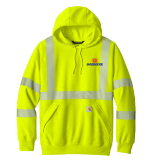 Carhartt ANSI 107 Class 3 Hooded Sweatshirt CT104987 - Goedecke