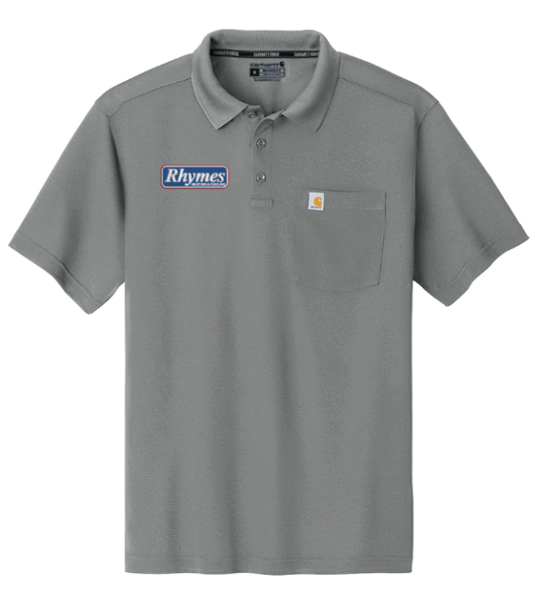 Carhartt Force Snag-Resistant Pocket Polo - CT106880 - Rhymes